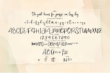 Ballines Modern Script font