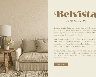 Refile - Vintage Display Serif font