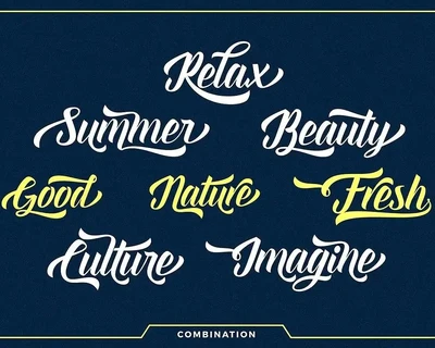 Everglow Script font