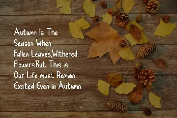 Autumn Good Font