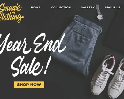 Hayline - Elegant Script Font