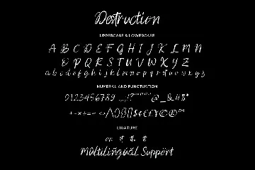 Distortion - Modern Script fonts