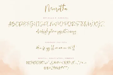 Maretha font