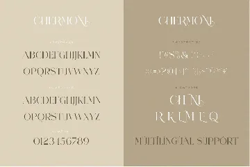 CHERMONI font