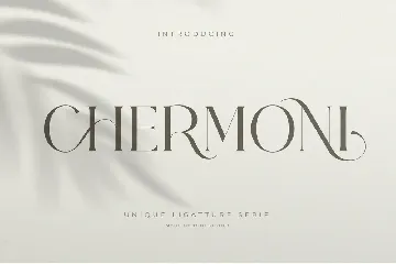 CHERMONI font