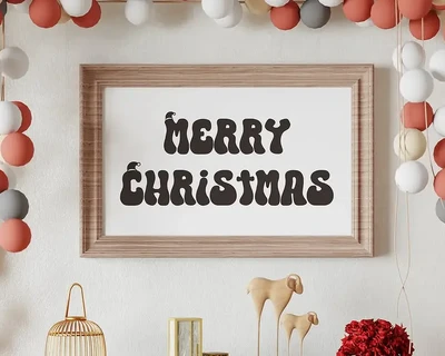 New Santa font