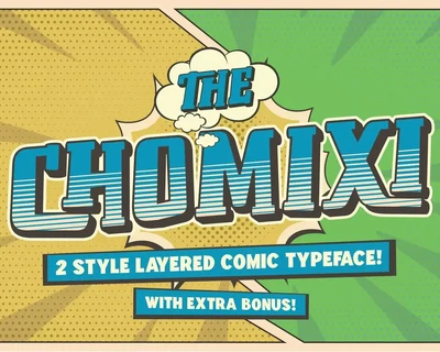 Chomoxi Comic Typeface font