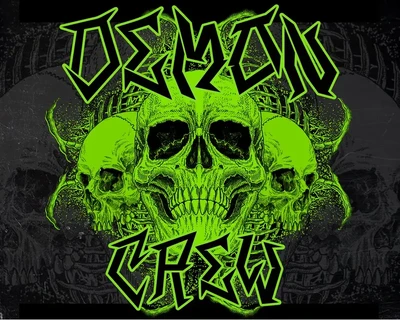 MASTER STRICKER Metal Horror Music Font