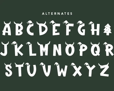 Xmas Clause font