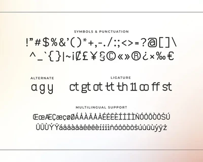 Sharmin - Modern Monospace Font