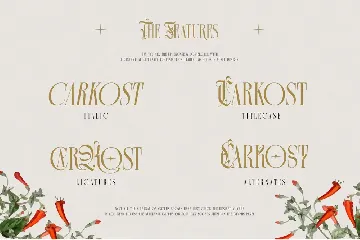 Darkones Typeface font