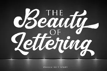 Willian Elegant Bold Script font