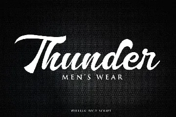 Willian Elegant Bold Script font