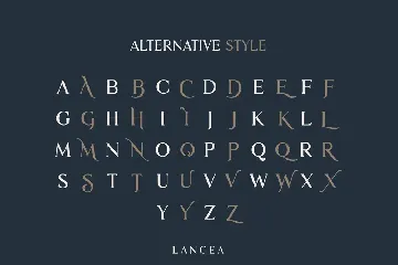 Lancea font