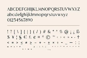 Lancea font