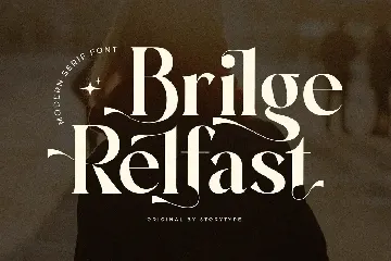 Brilge Relfast Modern Serif Font