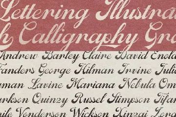 Wanlaners - Vintage Script font