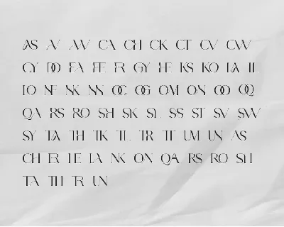 Chooss Serif Font