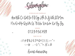 Silverglow Calligraphy Font