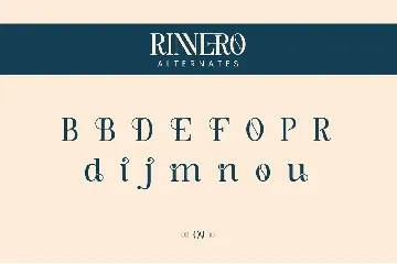 Rinnero Serif Font