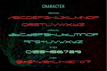 Digitechno - Futuristic Display font