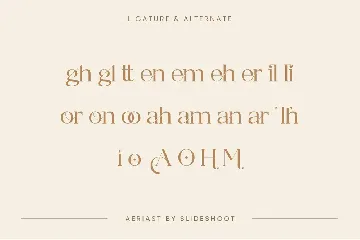 Aeriast Serif Font