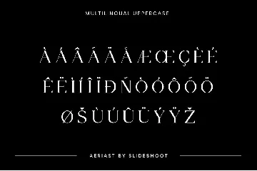 Aeriast Serif Font