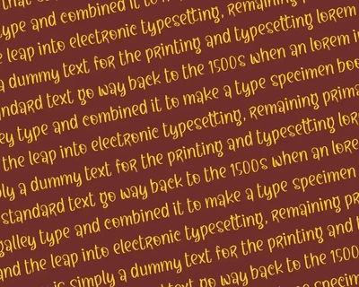 Fatal Tragedy Spooky Brush Font