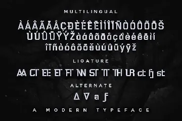 Lokvore - A Modern Typeface font