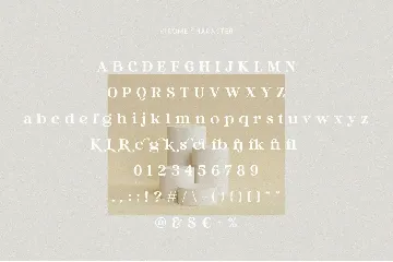 Kirome â€“ Modern & Beauty Serif font