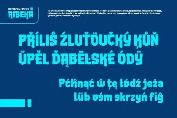 RIBEKA â€“ Display Font