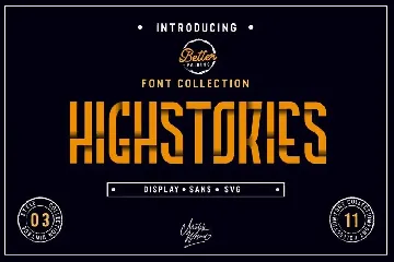 Highstories - Font Collection