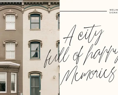 Welinside - a Handwritten Font