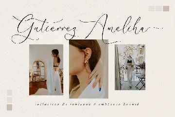 Gutierha Pattery Luxury Script Font