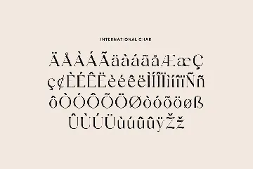 Galabiyah Modern Retro Serif Display Font