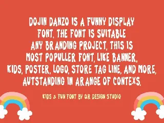 Dojin Danzo - Playful Font
