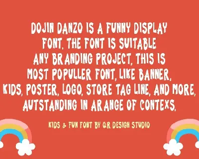 Dojin Danzo - Playful Font