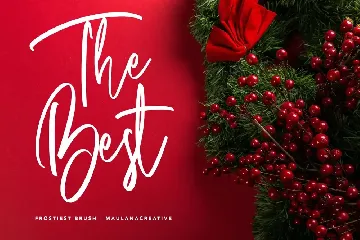 Frostiest Script Modern Brush Font