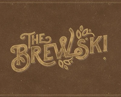 The Brewski - Textured Typeface font