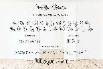 Menditta - Bounce Calligraphy Font