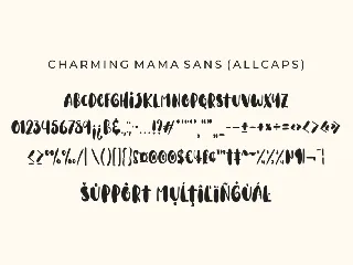 Charming Mama Font Duo