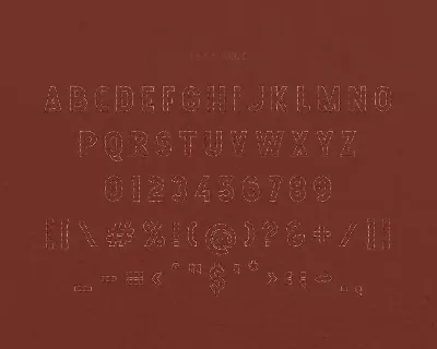 PANTHERA EDUCATION STRIP font