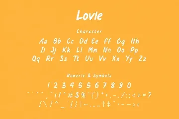 Lovie - Display Font