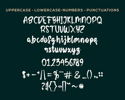 CristiaBrush font