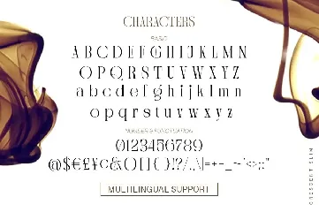 Crescent Slim font