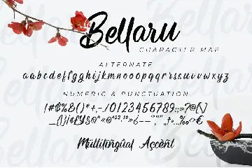 Bellaru font