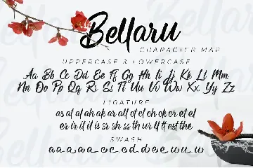 Bellaru font