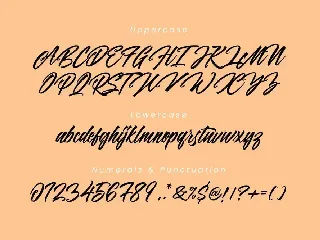 Panbers Script Font