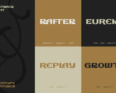 Bigtrack font