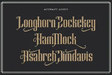 Waykers Amor Blackletter Font